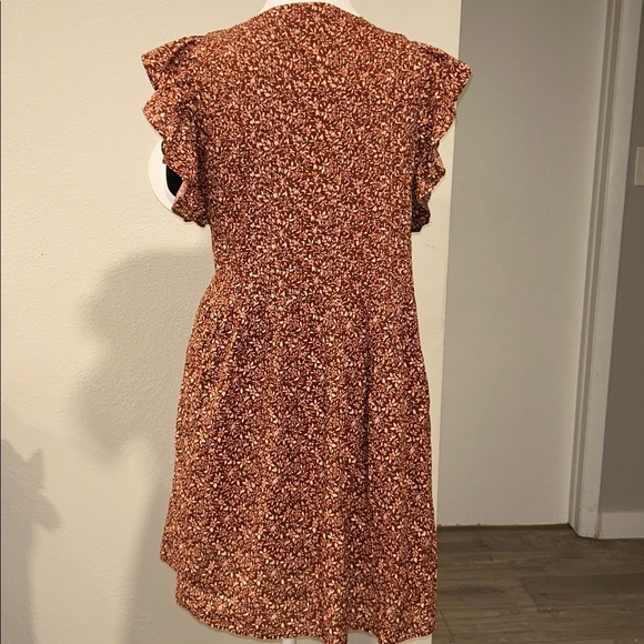 Madewell Women's Pintuck Mini Dress in Florentine Floral size Small - Picture 7 of 12